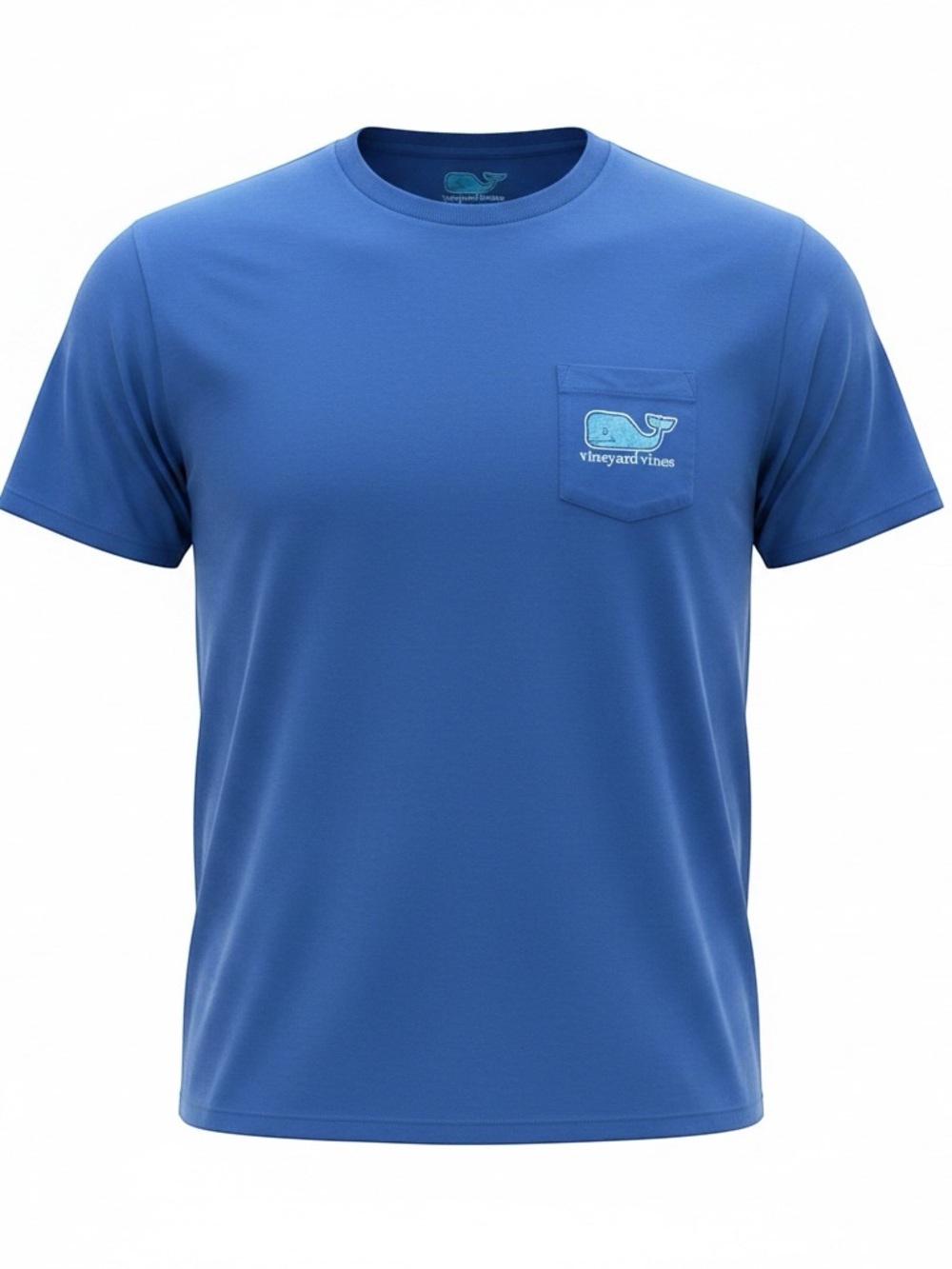 Vineyard Vines Blue Whale Graphic Pocket T Shirt Mens Medium NWT 100 Cotton